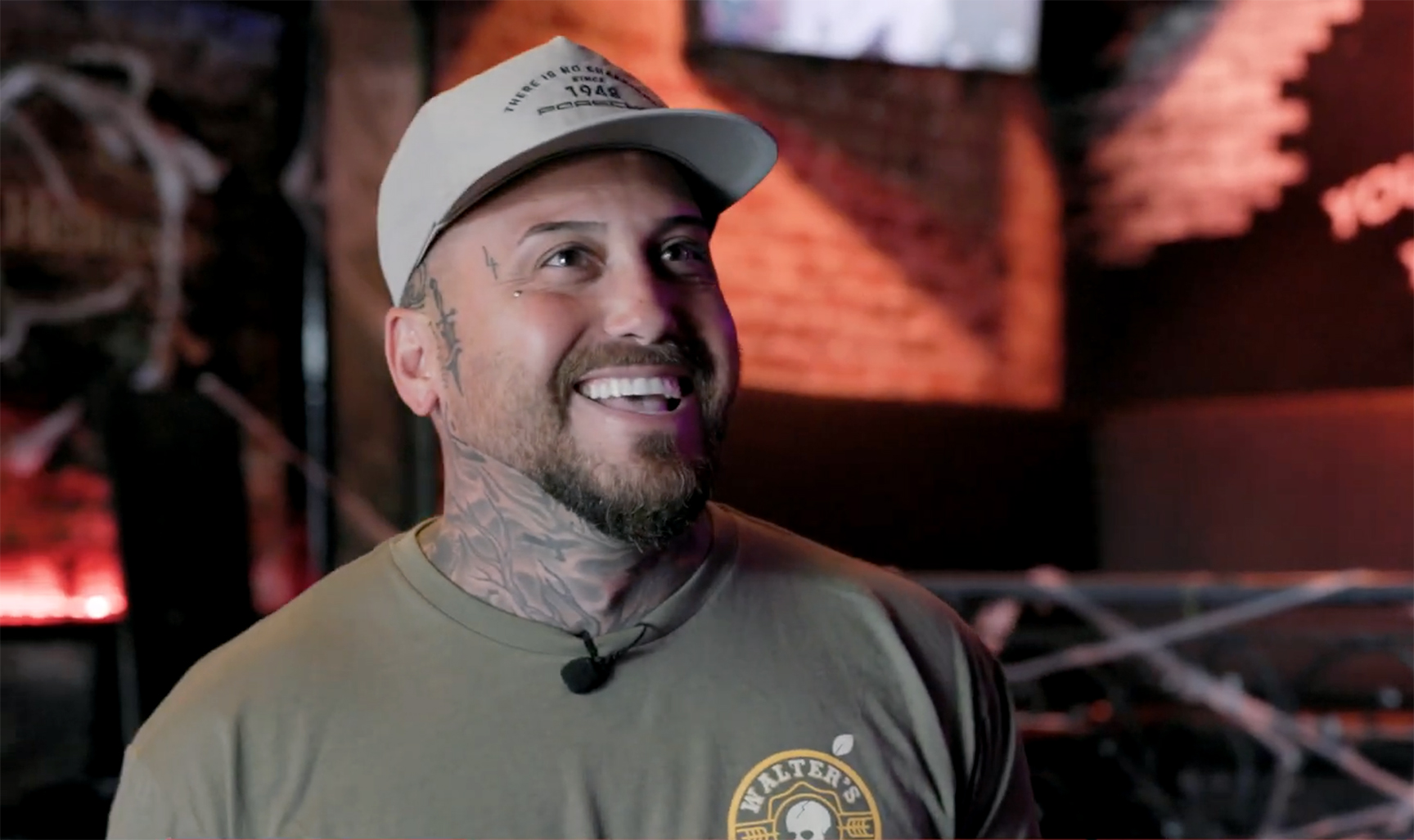 Matteo Terrasi, aka Matty Bullitt, inside McQueens Social Lounge